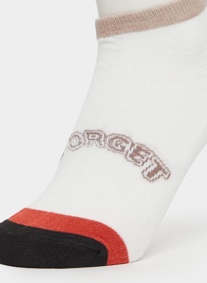 Styli Pack of 5 - Women Printed Ankle Sock - Image 4